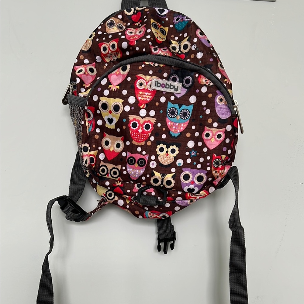 Kids Owl Print kids Backpack - ibobby